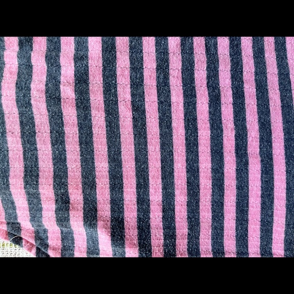 FREE PEOPLE STRIPED PINK & PURPLE TANK SIZE MEDIUM STRETCH KNIT - Picture 8 of 13